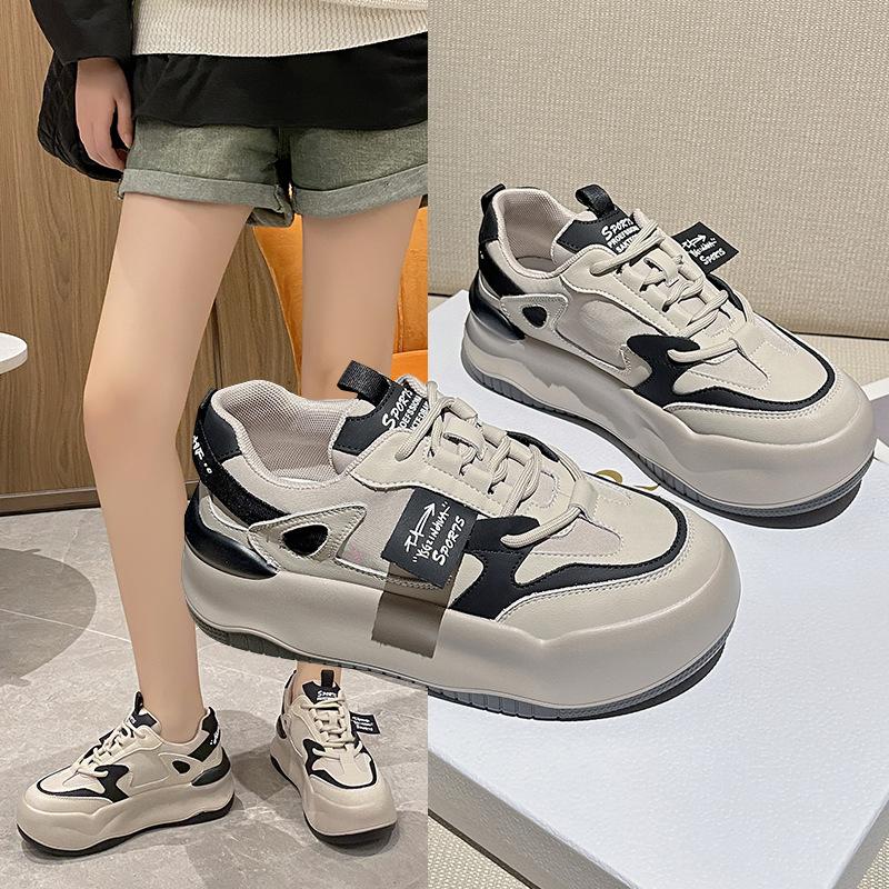 Small White Shoes Women s Autumn New Color-blocking Trend Fashion Plate Shoes Thick Bottom Inner Heightening Sports Shoes Women 
Small White Shoes Women s Autumn New Color-blocking Trend Fashion Plate Shoes Thick Bottom Inner Heightening Sports Shoes Women