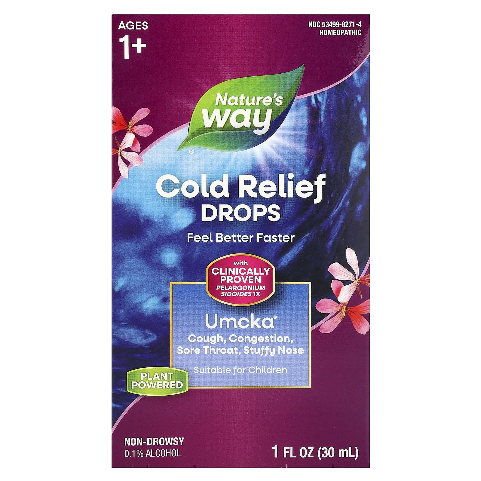 Nature S Way, Umcka, Cold Care, 30Ml(1Fl Oz)
Nature S Way, Umcka, Cold Care, 30Ml(1Fl Oz)