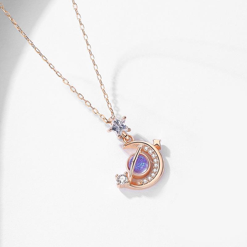 Танциз S925 стерлингового серебра Роскошное индивидуальное ожерелье с подвеской женское классическое ожерелье прилива розового золота
Танциз S925 стерлингового серебра Роскошное индивидуальное ожерелье с подвеской женское классическое ожерелье прилива розового золота