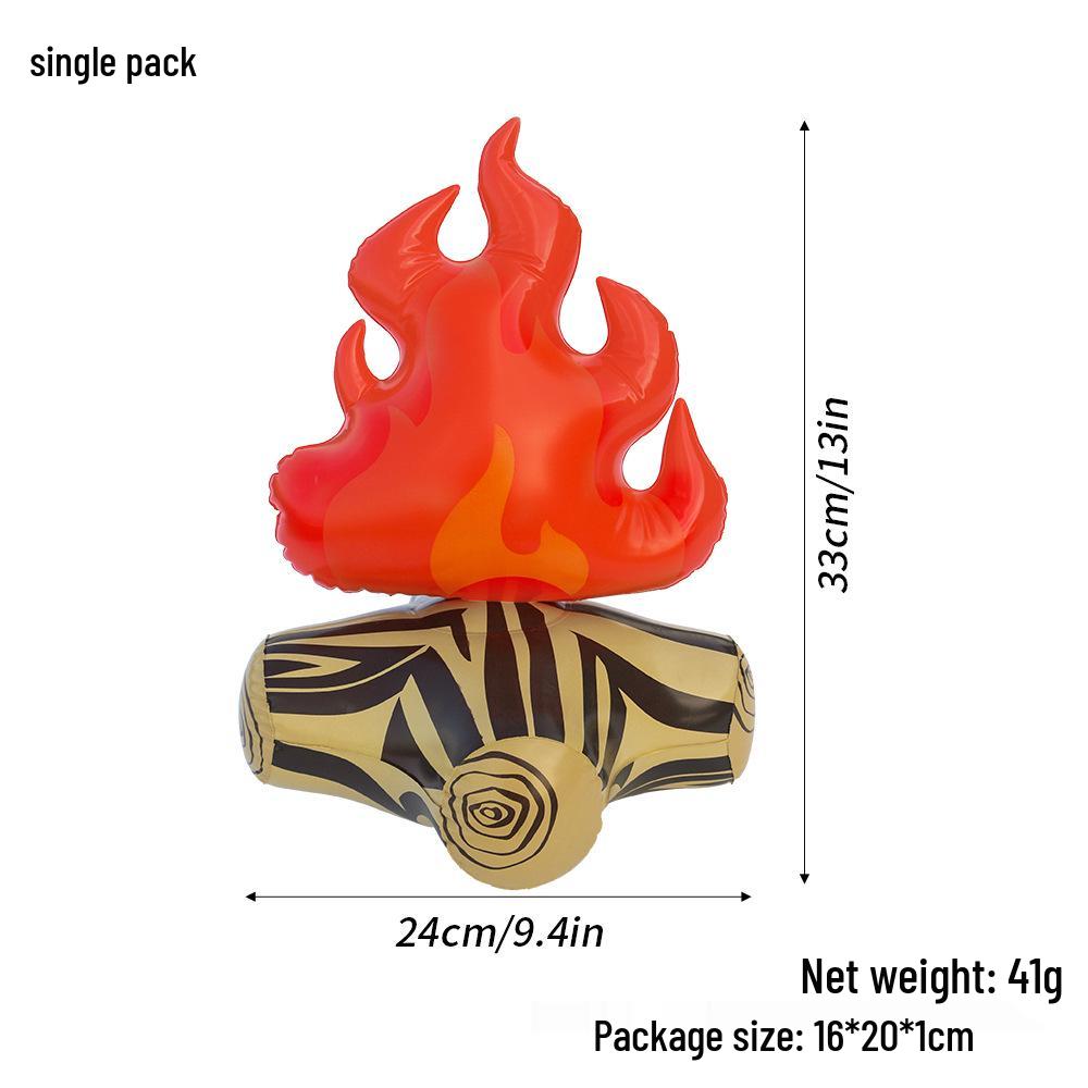 Надувной костер для декора двора: ПВХ Факел Кемпинг Реквизит 24x33 cm
Надувной костер для декора двора: ПВХ Факел Кемпинг Реквизит 24x33 cm