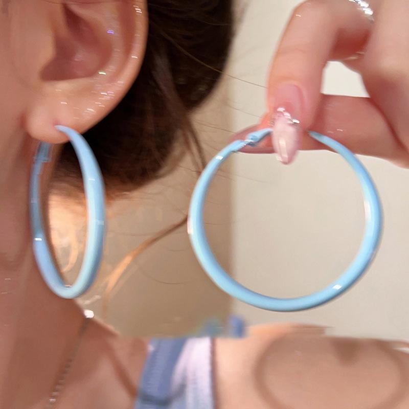 Spring and summer new earrings fashion niche circle earrings women s exaggerated earrings
Spring and summer new earrings fashion niche circle earrings women s exaggerated earrings