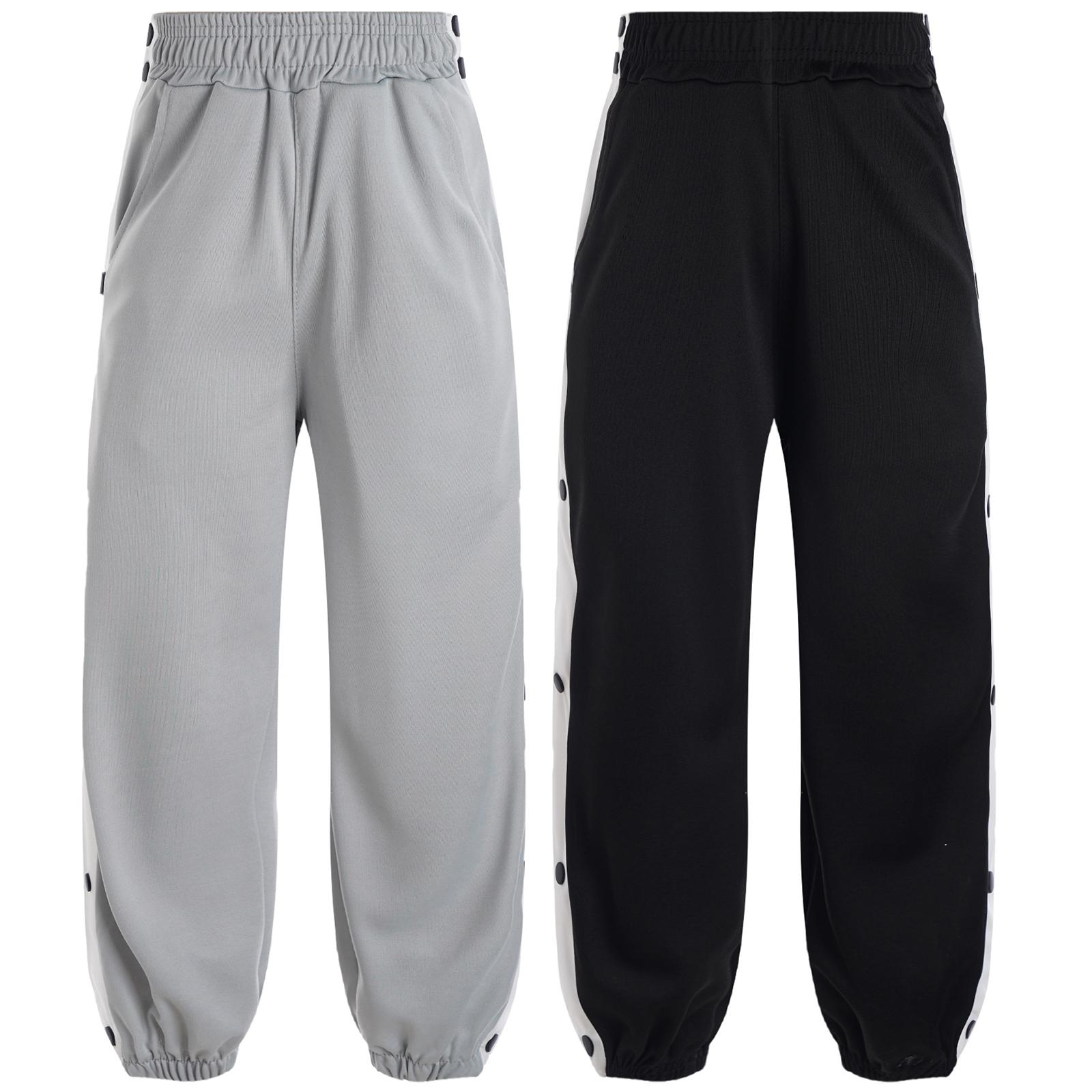Дитячі хлопчики вільного крою Tear Away Баскетбольні штани High Side Split Workout Running Casual Sweatpants 5-6 Years чорний
Дитячі хлопчики вільного крою Tear Away Баскетбольні штани High Side Split Workout Running Casual Sweatpants 5-6 Years чорний