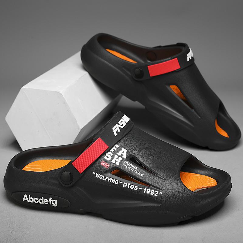 Men s fashionable letter printed outdoor slippers and sandals, available in multiple colors, casual outdoor walking shoes, High Quality 47
Men s fashionable letter printed outdoor slippers and sandals, available in multiple colors, casual outdoor walking shoes, High Quality 47