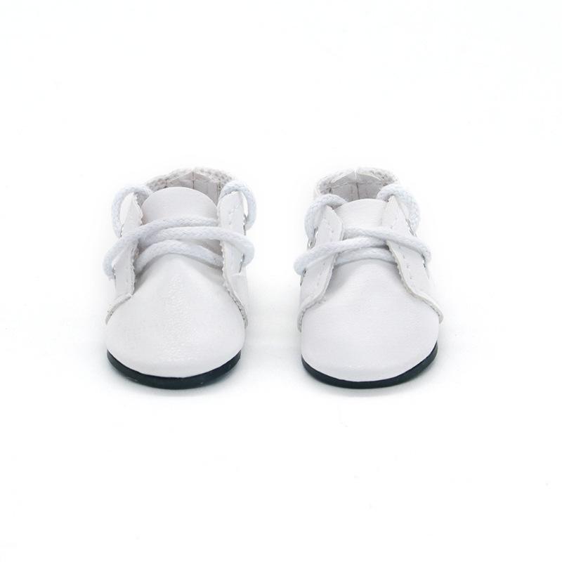 1 пара кукольной обуви из искусственной кожи со шнурками для 14-дюймовых кукол, аксессуары, игрушки 5*2.7cm белый
1 пара кукольной обуви из искусственной кожи со шнурками для 14-дюймовых кукол, аксессуары, игрушки 5*2.7cm белый