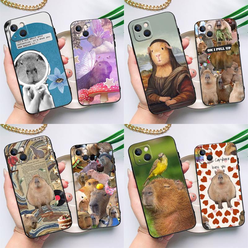 Забавный чехол Capybara для iPhone 15 11 12 13 14 Pro Max 12 13 Mini X XS Max XR 7 8 Plus SE 2020 Cover Coque
Забавный чехол Capybara для iPhone 15 11 12 13 14 Pro Max 12 13 Mini X XS Max XR 7 8 Plus SE 2020 Cover Coque