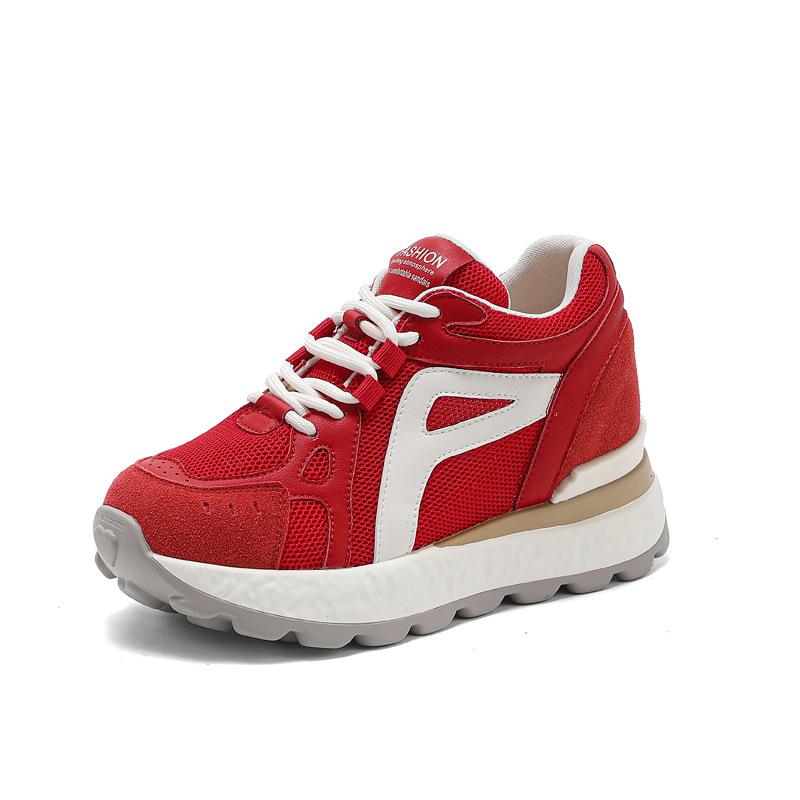 Thick-soled heightening dad shoes for women 2025 autumn new breathable mesh Forrest Gump sports shoes casual versatile Internet celebrity explosion 40 красный
Thick-soled heightening dad shoes for women 2025 autumn new breathable mesh Forrest Gump sports shoes casual versatile Internet celebrity explosion 40 красный