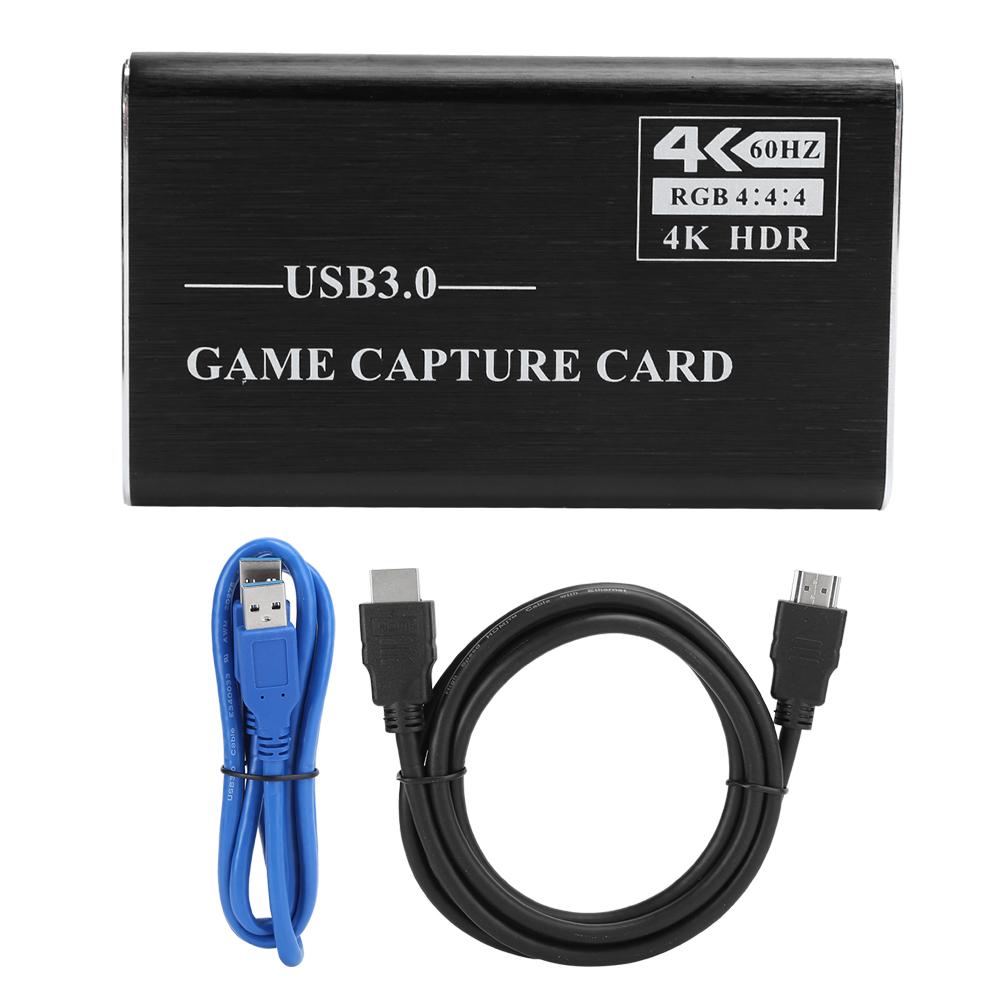 USB3.0 HDMI Video Capture Drive‑Free 4K 1080P Grabber Recording Box for Live Streaming
USB3.0 HDMI Video Capture Drive‑Free 4K 1080P Grabber Recording Box for Live Streaming