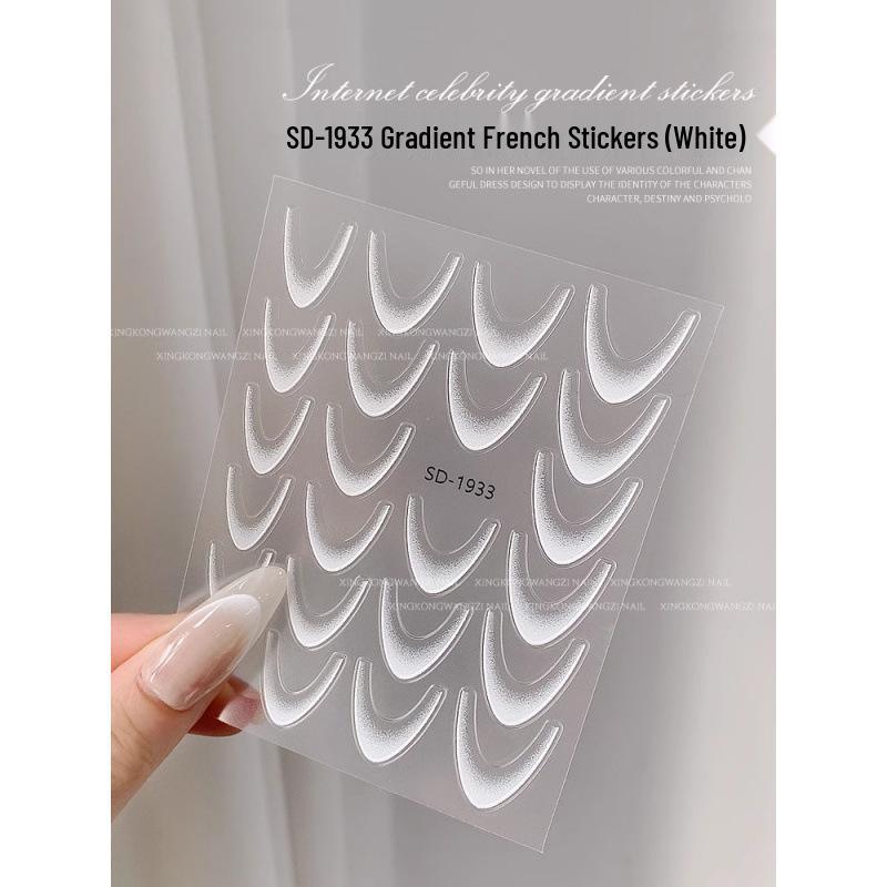 Nail Art Gradient French Stickers: New High-End Versatile Smile Stripes for Wearable Nail Decorations 2025
Nail Art Gradient French Stickers: New High-End Versatile Smile Stripes for Wearable Nail Decorations 2025