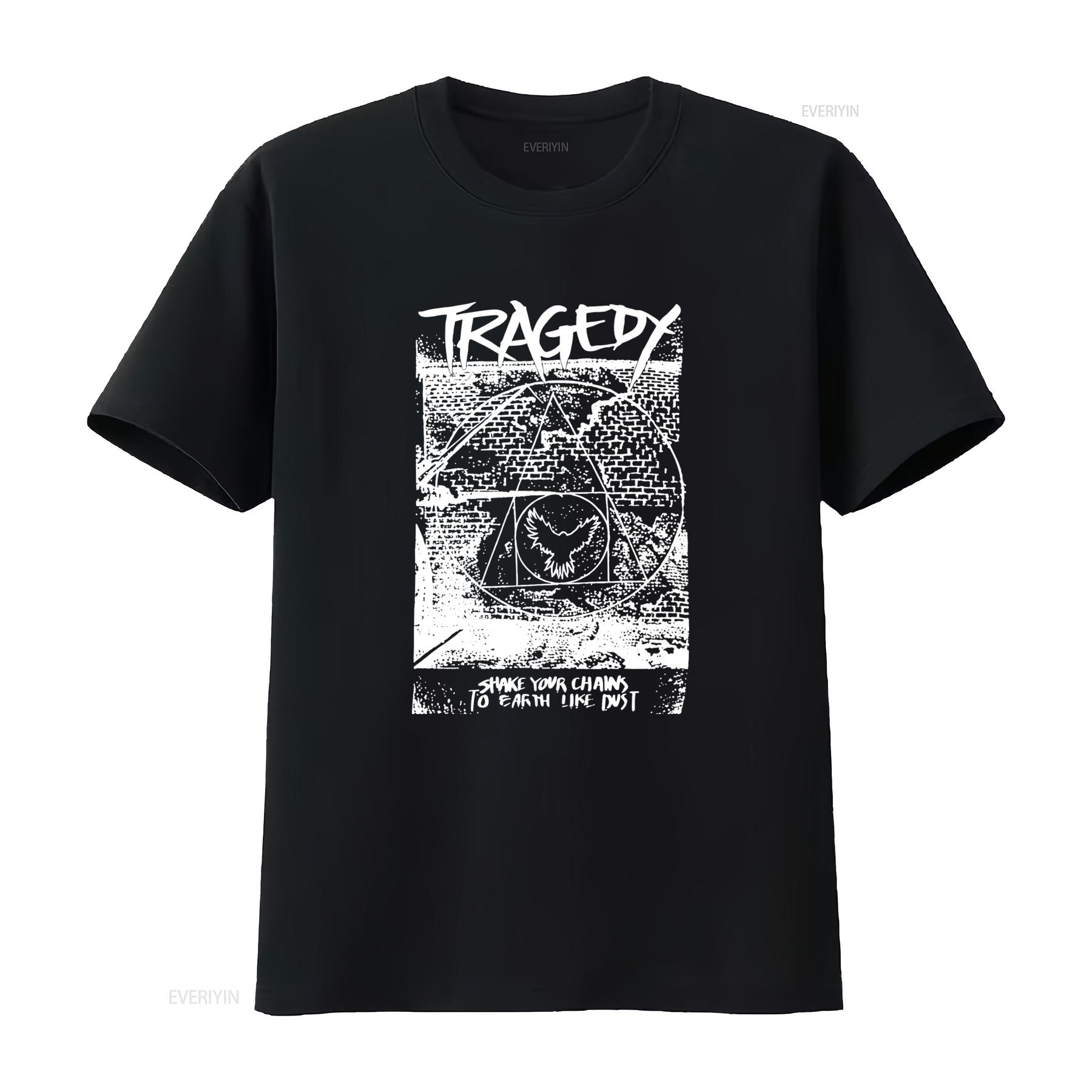 Tragedy Shake Your Chains To Earth Like Dust T Shirt vintage Washed Slightly graphic Top For Everyday Wear Stylish Breathable 4XL
Tragedy Shake Your Chains To Earth Like Dust T Shirt vintage Washed Slightly graphic Top For Everyday Wear Stylish Breathable 4XL