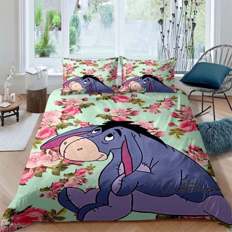 (Eeyore) Bedding Set, 3D Printed Cartoon Pattern Duvet Cover, Soft and Comfortable, King Size, Suitable as a Gift for Boys and 260X240cm
(Eeyore) Bedding Set, 3D Printed Cartoon Pattern Duvet Cover, Soft and Comfortable, King Size, Suitable as a Gift for Boys and 260X240cm