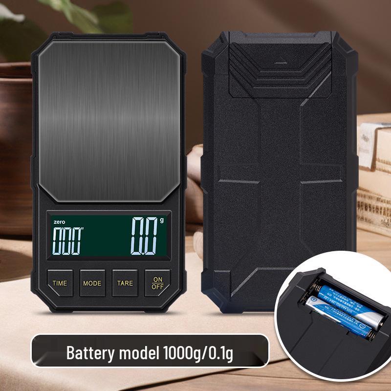 High-Precision Smart Mini Pour-Over Coffee Scale with Automatic Timer - Measures to 0.01 Grams
High-Precision Smart Mini Pour-Over Coffee Scale with Automatic Timer - Measures to 0.01 Grams