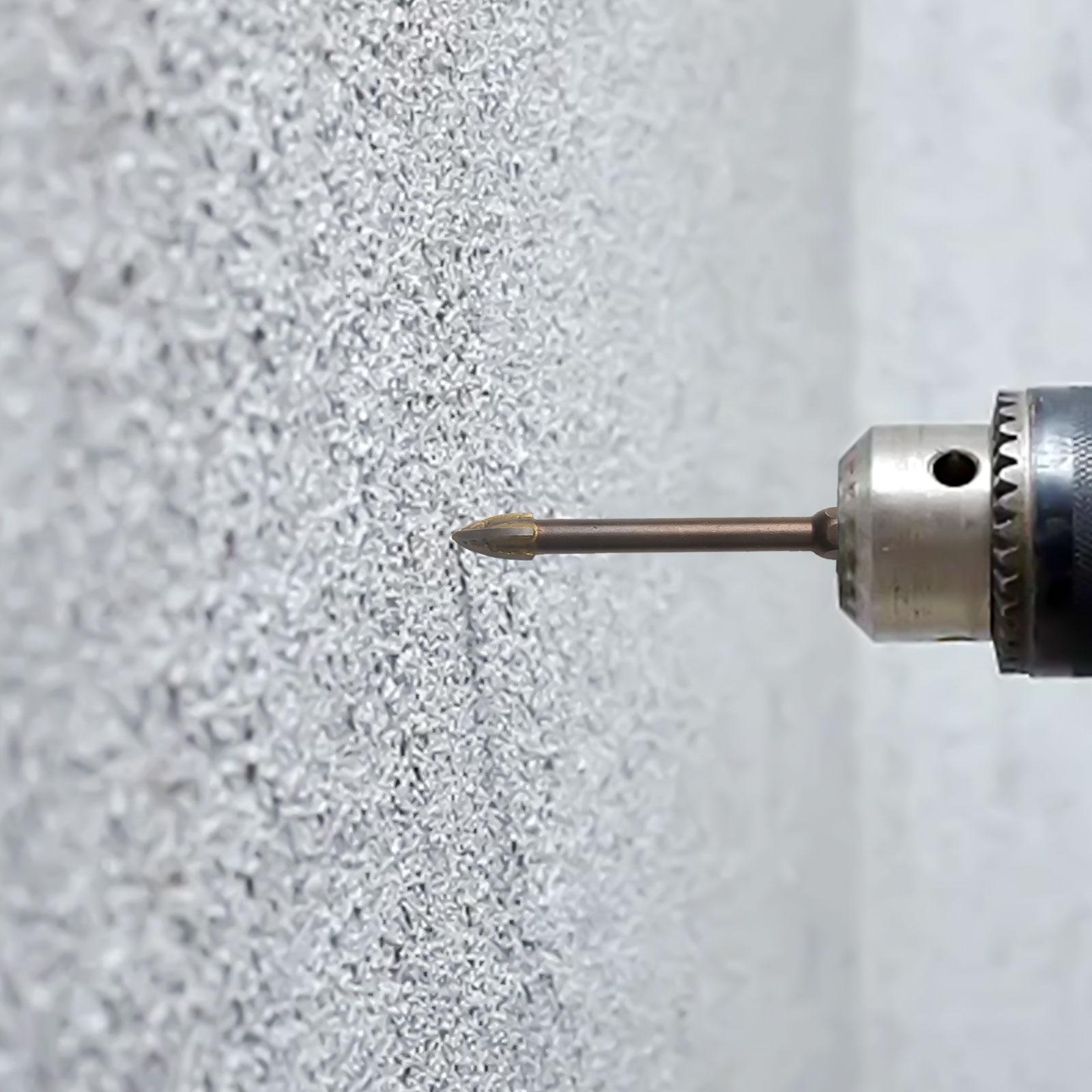 6mm Hex Shank Tile Drill Bit Set for Porcelain Marble Ceramic Glass Brick Carbide Material Precise Drilling 10 Pieces China Mainland
6mm Hex Shank Tile Drill Bit Set for Porcelain Marble Ceramic Glass Brick Carbide Material Precise Drilling 10 Pieces China Mainland