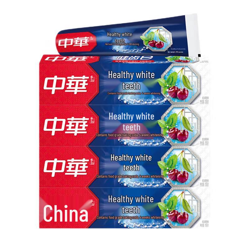 Zhonghua Healthy White Baking Soda Fruity Toothpaste
Zhonghua Healthy White Baking Soda Fruity Toothpaste