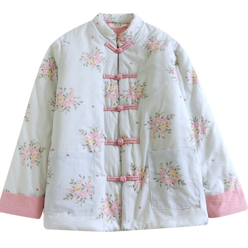 538 Handmade Cotton-Padded Jacket for Autumn and Winter - Warm Chinese Style Coat for Middle-Aged and Elderly Women M (50-60 kg)
538 Handmade Cotton-Padded Jacket for Autumn and Winter - Warm Chinese Style Coat for Middle-Aged and Elderly Women M (50-60 kg)