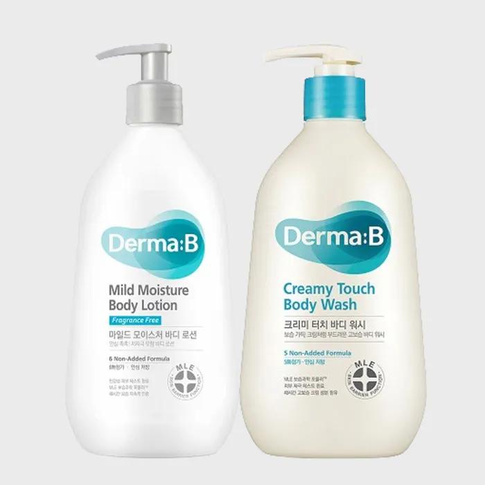 Dermaby Mild Body Lotion 400ml + Body Wash 400ml
Dermaby Mild Body Lotion 400ml + Body Wash 400ml