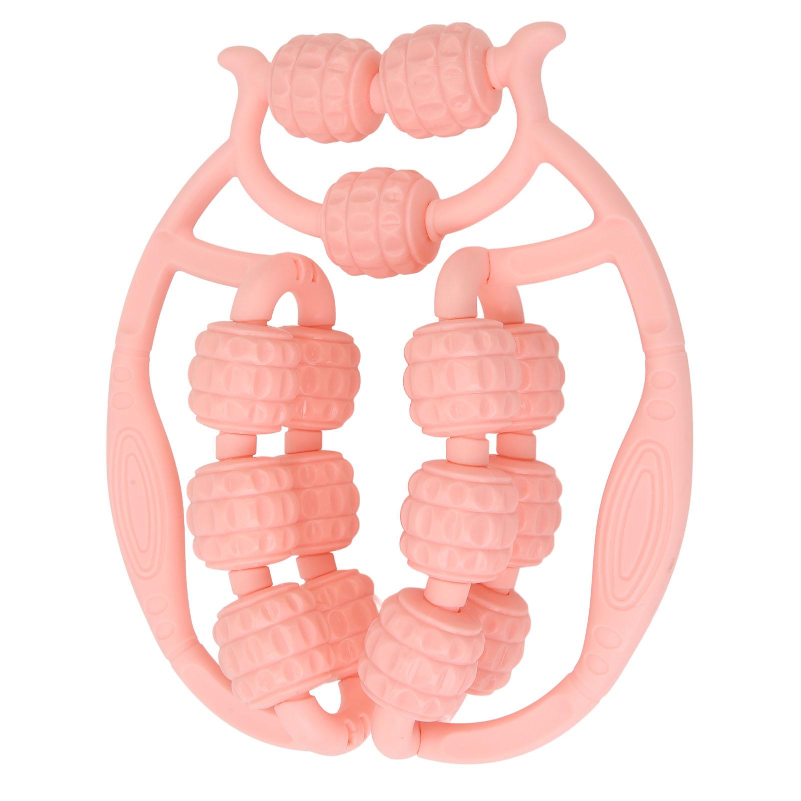 15 Wheels Muscle Roller Pink Circular Leg Clamps PP Multipurpose Handheld Massage Roller for Leg Arm Neck Body
15 Wheels Muscle Roller Pink Circular Leg Clamps PP Multipurpose Handheld Massage Roller for Leg Arm Neck Body