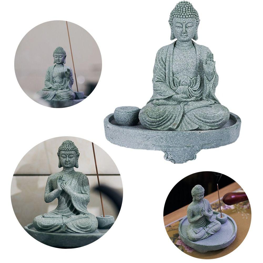 Stable Zen Incense Holder Portable Feng Shui Figurine Meditating Buddha Statue Indoor Display Great Zen Meditation
Stable Zen Incense Holder Portable Feng Shui Figurine Meditating Buddha Statue Indoor Display Great Zen Meditation