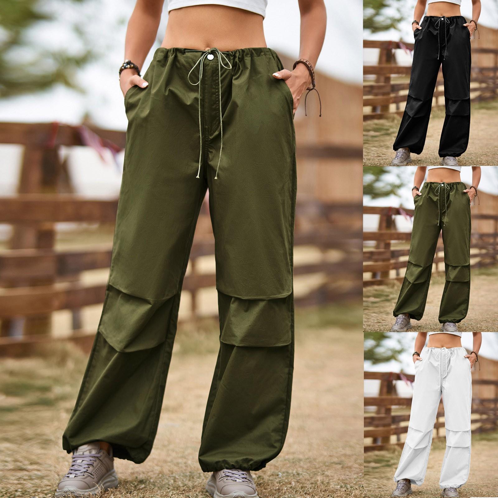 (brisand) Women s Fashion Solid Color Retro Street Loose Lace-Up Cargo Casual Pants
(brisand) Women s Fashion Solid Color Retro Street Loose Lace-Up Cargo Casual Pants