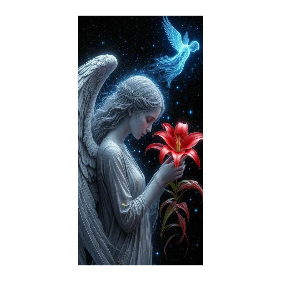 Lily Angel Girl Large Size Diamond Painting New Collection Flowers Diy Full Drill Rhinestone Embroidery Mosaic Cross Stitch Kits Square drill 30x60cm
Lily Angel Girl Large Size Diamond Painting New Collection Flowers Diy Full Drill Rhinestone Embroidery Mosaic Cross Stitch Kits Square drill 30x60cm