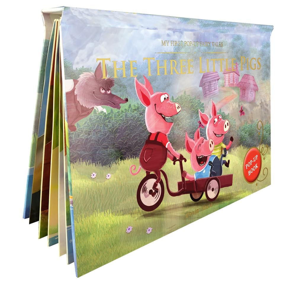 My First Pop-Up Fairy Tales - Three Little Pigs : Pop up Books for children
My First Pop-Up Fairy Tales - Three Little Pigs : Pop up Books for children