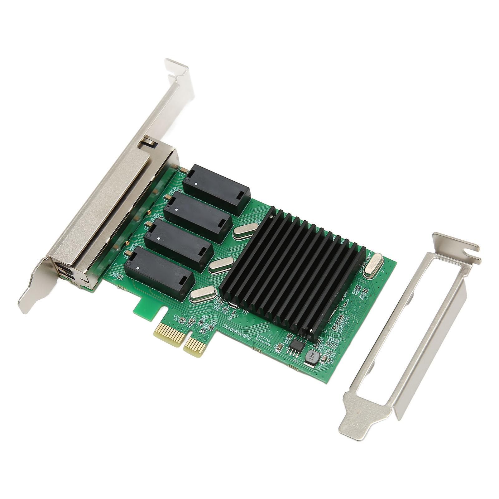 Мережева карта PCIe 10 100 1000 Мбіт/с NIC контролер Легка установка Карта Gigabit Ethernet для
Мережева карта PCIe 10 100 1000 Мбіт/с NIC контролер Легка установка Карта Gigabit Ethernet для