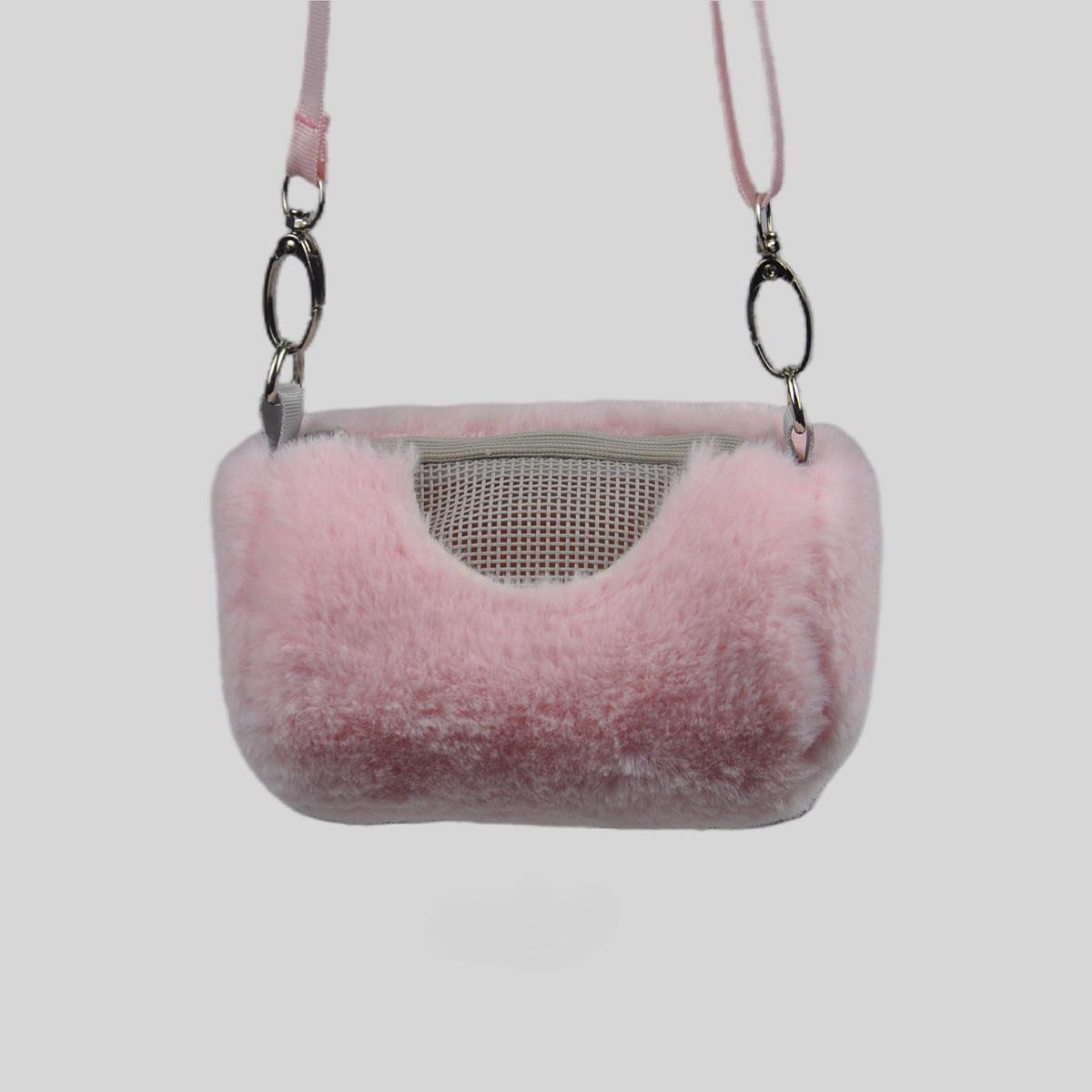 Golden Hamster Portable Plush Carrier Backpack - Warm Crossbody Bag for Small Pets розовый
Golden Hamster Portable Plush Carrier Backpack - Warm Crossbody Bag for Small Pets розовый