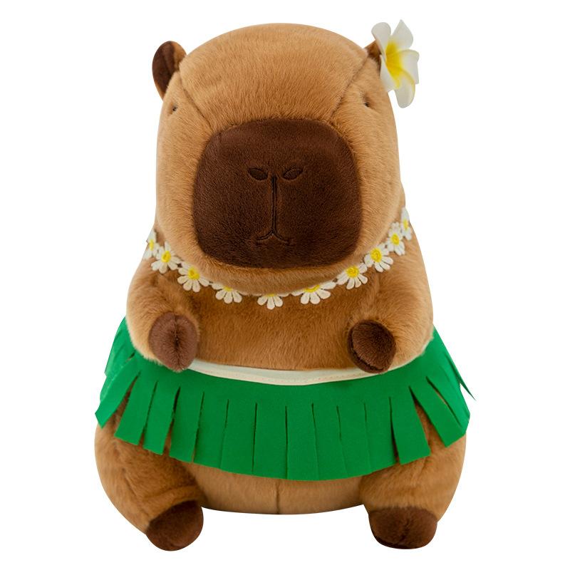 Beach skirt capybara doll doll new capybara plush toy pillow birthday gift 30cm 0.4kg
Beach skirt capybara doll doll new capybara plush toy pillow birthday gift 30cm 0.4kg