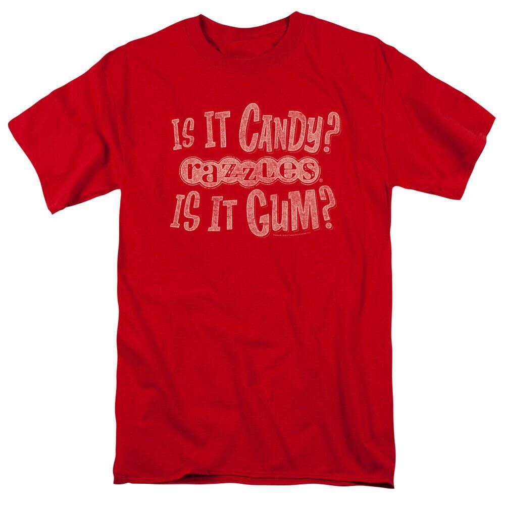 26 Dubble Bubble What Is This T Shirt Mens Licensed Razzles Candy Gum Red Unisex T-Shirt XL
26 Dubble Bubble What Is This T Shirt Mens Licensed Razzles Candy Gum Red Unisex T-Shirt XL
