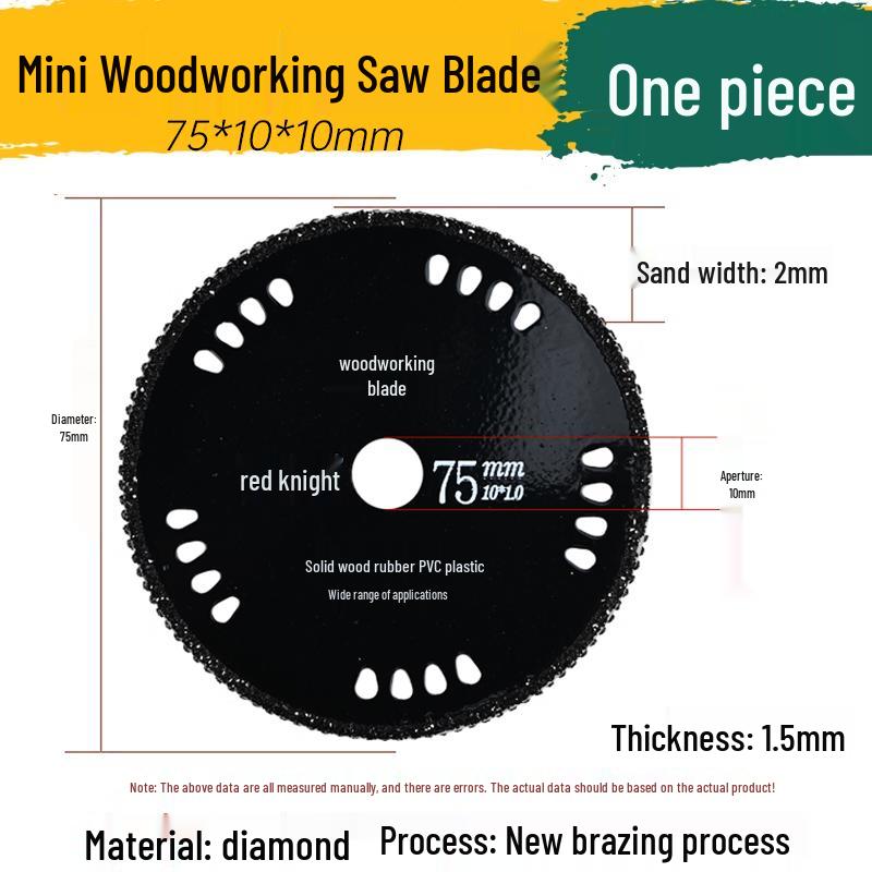 Маленьке пильне полотно 3 для міні-болгарки - Багатофункціональний відрізний диск для заліза, дерева, нефриту, каменю та іншого.
Маленьке пильне полотно 3 для міні-болгарки - Багатофункціональний відрізний диск для заліза, дерева, нефриту, каменю та іншого.