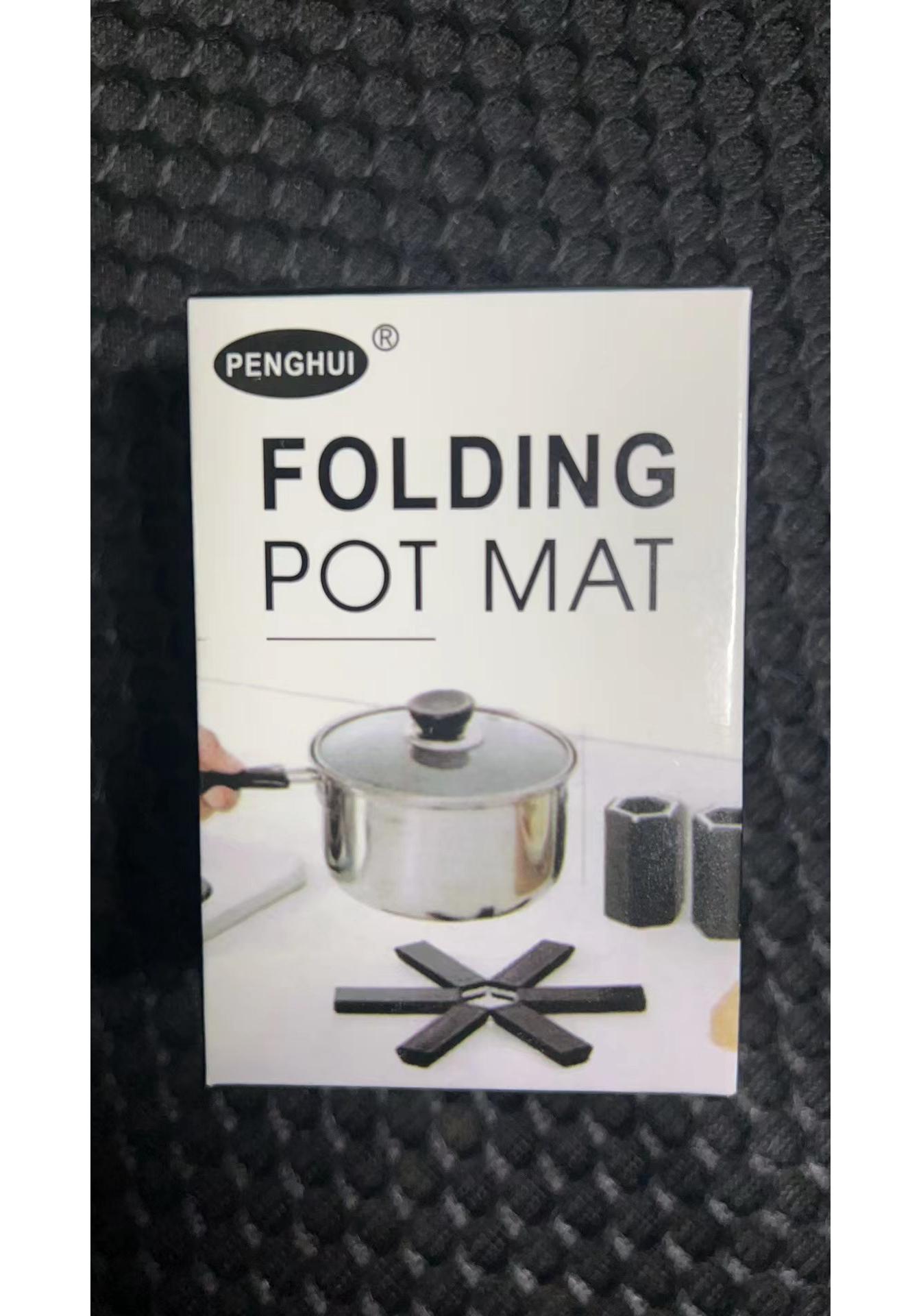 Folding Heat-Resistant Dining Table Mat - Anti-Scald, Non-Slip Placemat for Pots, Bowls, and Casseroles
Folding Heat-Resistant Dining Table Mat - Anti-Scald, Non-Slip Placemat for Pots, Bowls, and Casseroles