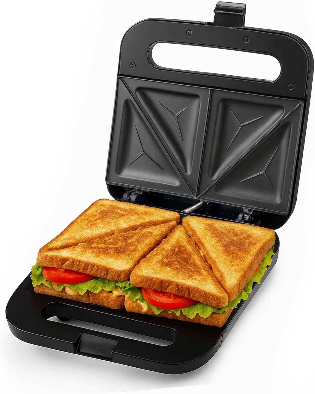Electric Sandwich Maker with Non-Stick Plates, Indicator Lights, Cool Touch Handle, Easy to Clean and Store, Perfect for United States
Electric Sandwich Maker with Non-Stick Plates, Indicator Lights, Cool Touch Handle, Easy to Clean and Store, Perfect for United States