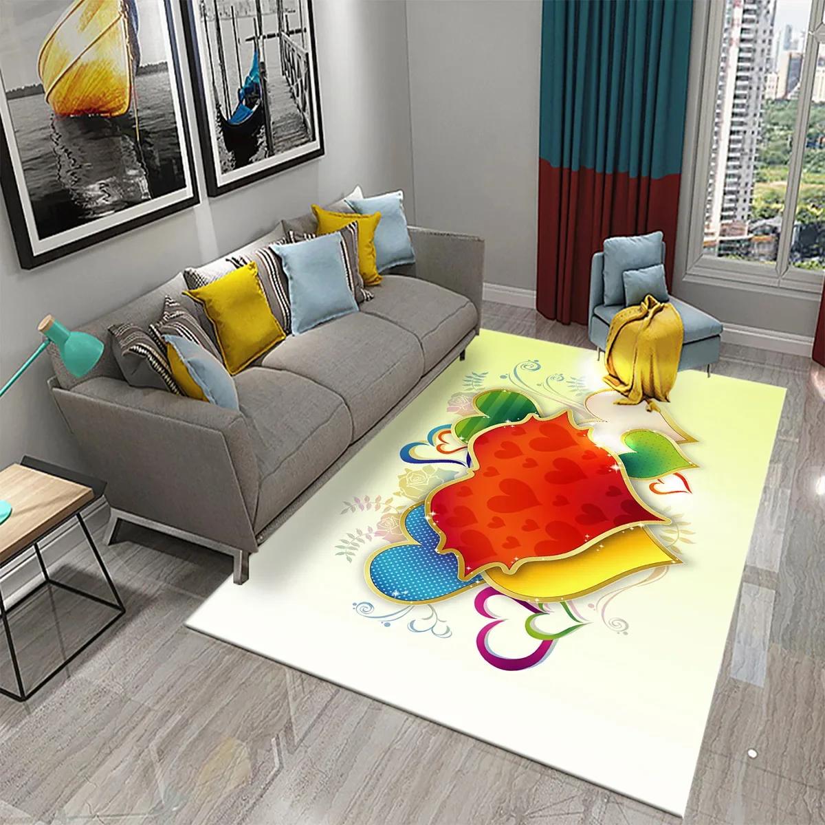 3D Colorful Heart Carpet Romantic Warm Rugs Welcome Door Mats Home Decorations for Living Room Bedroom Bathroom Decor Carpets 40x60cm
3D Colorful Heart Carpet Romantic Warm Rugs Welcome Door Mats Home Decorations for Living Room Bedroom Bathroom Decor Carpets 40x60cm