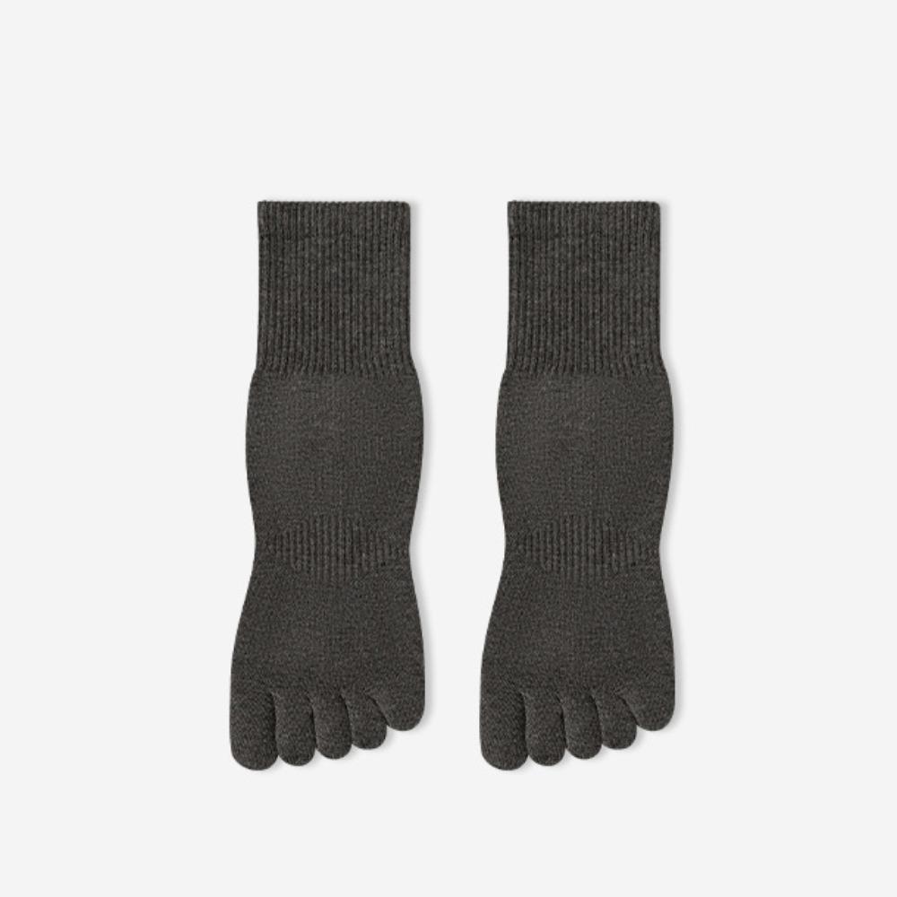 1 Pair Fashion Mid Crew Five Finger Socks Breathable Solid Color Toe Socks Odor Control Moisture Wicking Athletic Socks Unisex One Size темно серый
1 Pair Fashion Mid Crew Five Finger Socks Breathable Solid Color Toe Socks Odor Control Moisture Wicking Athletic Socks Unisex One Size темно серый