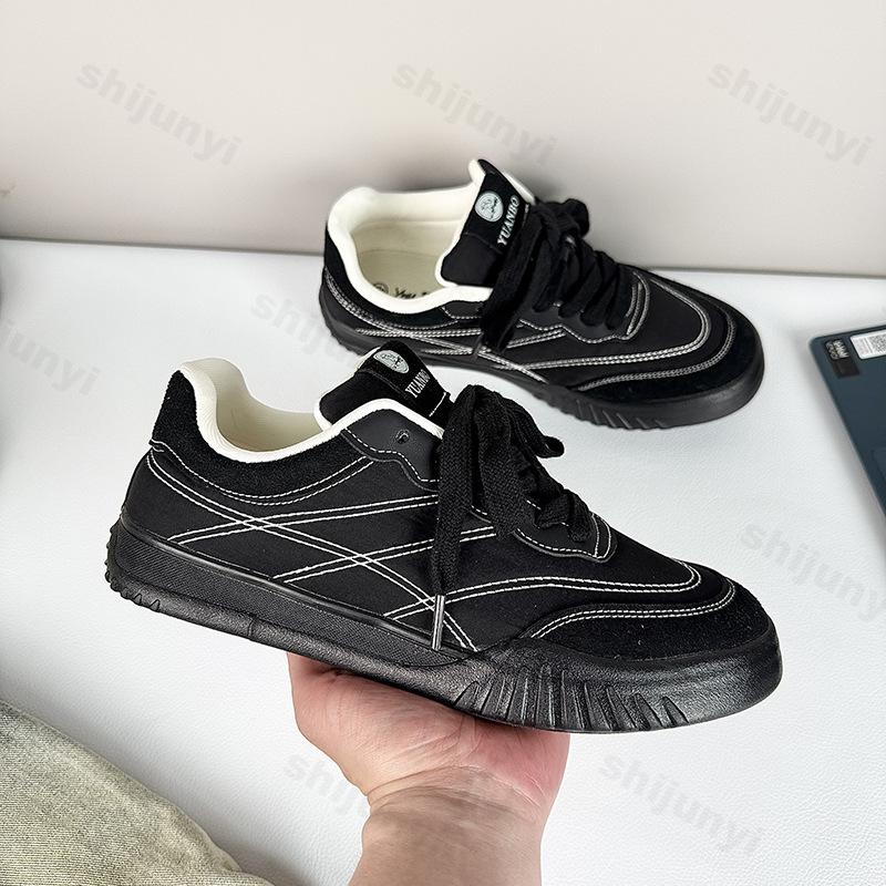 Fashi Trend Casual N Slip Thick Soled Canvas Shoes for Men Spring 2026 Comfortable Versatile Low Top Lace Up Chunky sneakers 44 чорний
Fashi Trend Casual N Slip Thick Soled Canvas Shoes for Men Spring 2026 Comfortable Versatile Low Top Lace Up Chunky sneakers 44 чорний