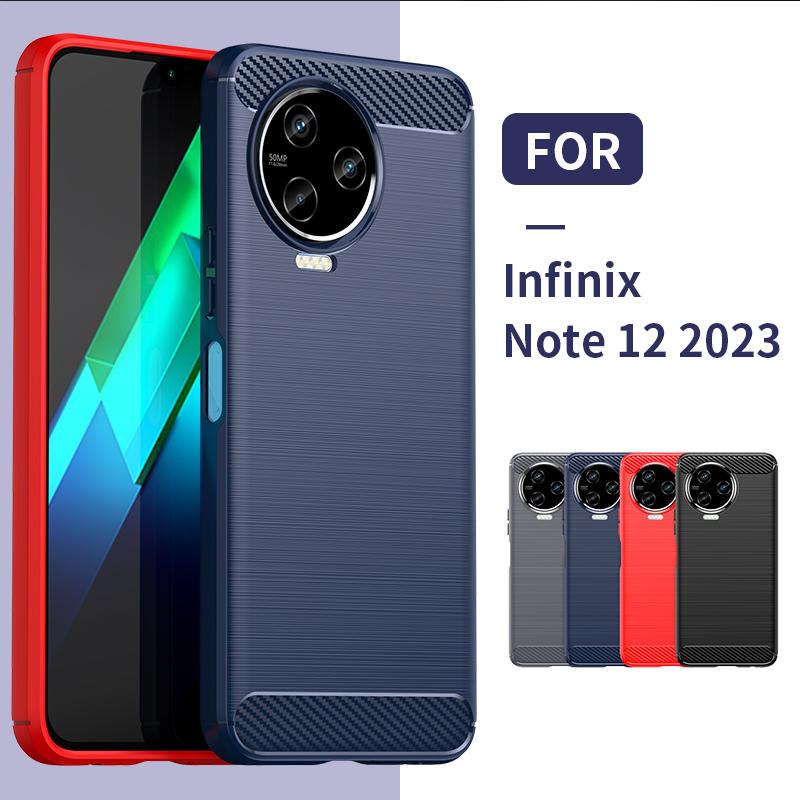 Для Infinix Note 12 2023 чехол Infinix Note 12 противоударный бампер мягкий ТПУ из углеродного волокна Fundas Infinix Note 12 2023 
Для Infinix Note 12 2023 чехол Infinix Note 12 противоударный бампер мягкий ТПУ из углеродного волокна Fundas Infinix Note 12 2023