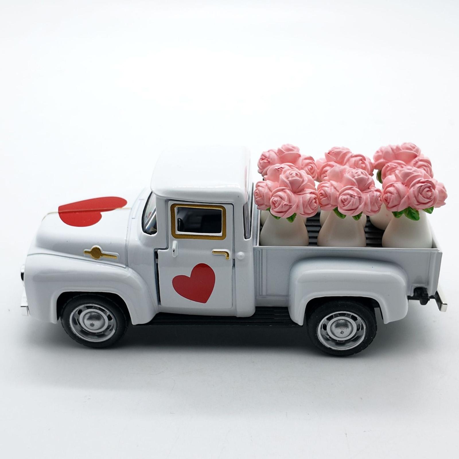 Vintage Car Ornaments, Valentine S Day Rose Decorations One Size білий
Vintage Car Ornaments, Valentine S Day Rose Decorations One Size білий