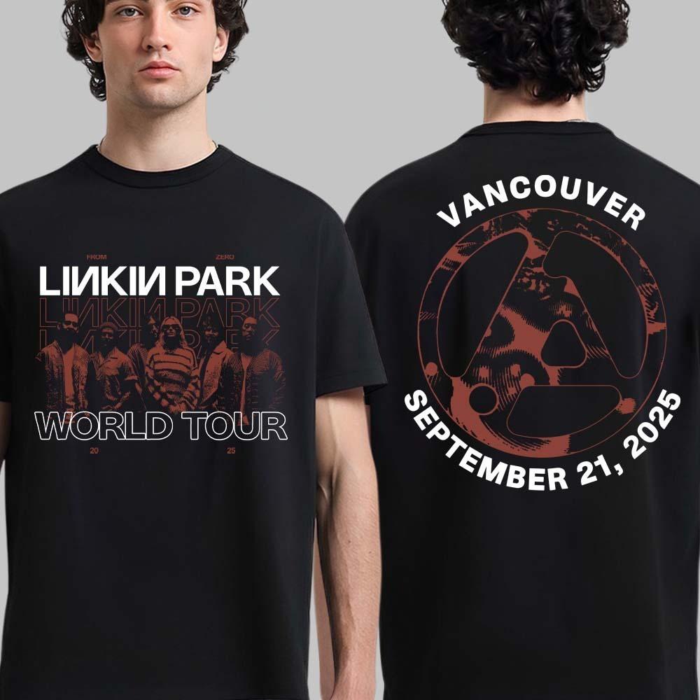 Linkin Park From Zero World Tour 2025 Vancouver BC Canada Tee At Rogers T-Shirt XL
Linkin Park From Zero World Tour 2025 Vancouver BC Canada Tee At Rogers T-Shirt XL