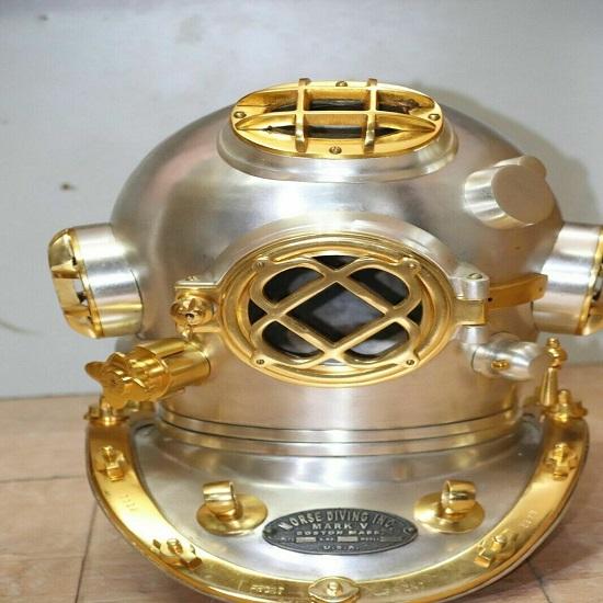 Латунь из чистой меди ВМС США Boston Copper Divers Mark V Heavy Duty
Латунь из чистой меди ВМС США Boston Copper Divers Mark V Heavy Duty