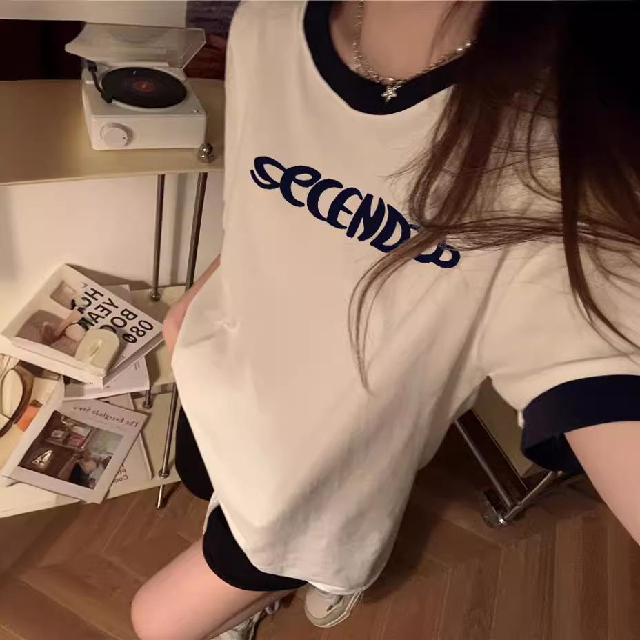 2025 new cotton white splicing short-sleeved t-shirt women s summer loose top women s design sense niche INS tide M чёрный
2025 new cotton white splicing short-sleeved t-shirt women s summer loose top women s design sense niche INS tide M чёрный