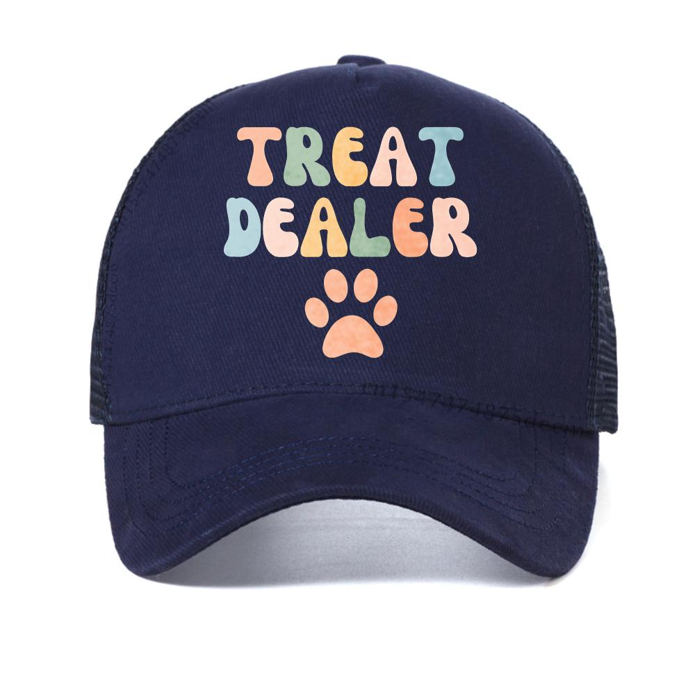 Size Funny Treat Dealer baseball cap fashion Unisex Breathable sun Snapback hat outdoor casual adjustable mesh Trucker hats Adjustable темно-синього кольору
Size Funny Treat Dealer baseball cap fashion Unisex Breathable sun Snapback hat outdoor casual adjustable mesh Trucker hats Adjustable темно-синього кольору