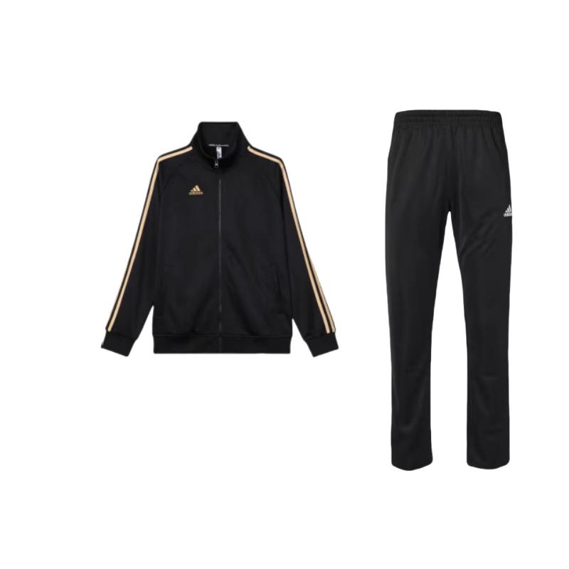 Adidas Striped Stand Collar Raglan Long Sleeve Top And Comfortable Mid Waist Elastic Pants Casual Sports Suit Unisex Sets Black TR30P-BW+TR30JR-BG M
Adidas Striped Stand Collar Raglan Long Sleeve Top And Comfortable Mid Waist Elastic Pants Casual Sports Suit Unisex Sets Black TR30P-BW+TR30JR-BG M
