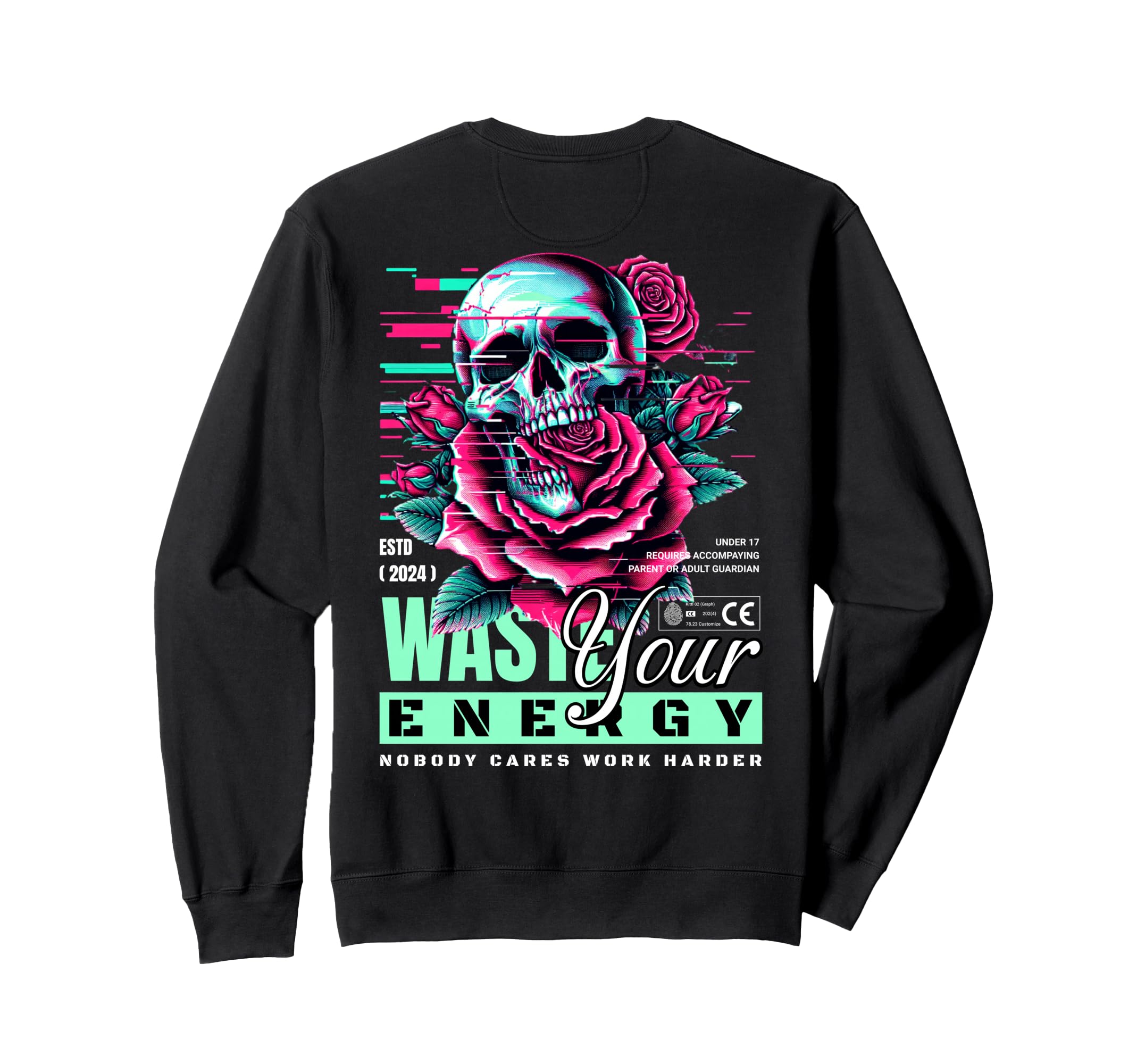 Rainbow Butterfly Art Colorful Butterfly Nature Sweatshirt (Back Print) чёрный
Rainbow Butterfly Art Colorful Butterfly Nature Sweatshirt (Back Print) чёрный