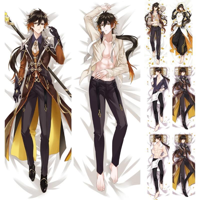 60x180 см игра Genshin Impact Zhongli Dakimakura мужской отаку плед обнимающий тело Чжун Ли наволочка домашнее постельное белье декоративные 34x100cm Peach Skin чёрный
60x180 см игра Genshin Impact Zhongli Dakimakura мужской отаку плед обнимающий тело Чжун Ли наволочка домашнее постельное белье декоративные 34x100cm Peach Skin чёрный