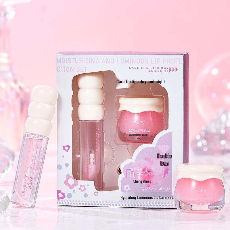 ZVEV Hydrating Luminous Lip Care: Moisturizing Autumn/Winter Anti-Chap Day & Night Balm Set
ZVEV Hydrating Luminous Lip Care: Moisturizing Autumn/Winter Anti-Chap Day & Night Balm Set