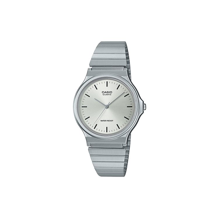 Casio Youth Series Round Three-Hand Minimalist Business Versatile Quartz Movement Stainless Steel Strap Watch Men watches White MQ-24D-7E Silver Dial
Casio Youth Series Round Three-Hand Minimalist Business Versatile Quartz Movement Stainless Steel Strap Watch Men watches White MQ-24D-7E Silver Dial