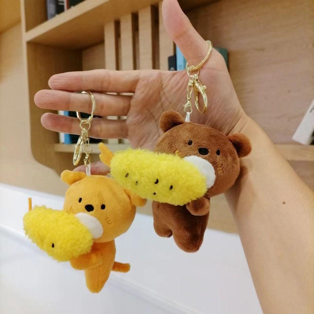 Bear Pig Fried Shrimp Puppy Pendant Fried Shrimp Bear Plush Keychain Valentines Day Decor
Bear Pig Fried Shrimp Puppy Pendant Fried Shrimp Bear Plush Keychain Valentines Day Decor