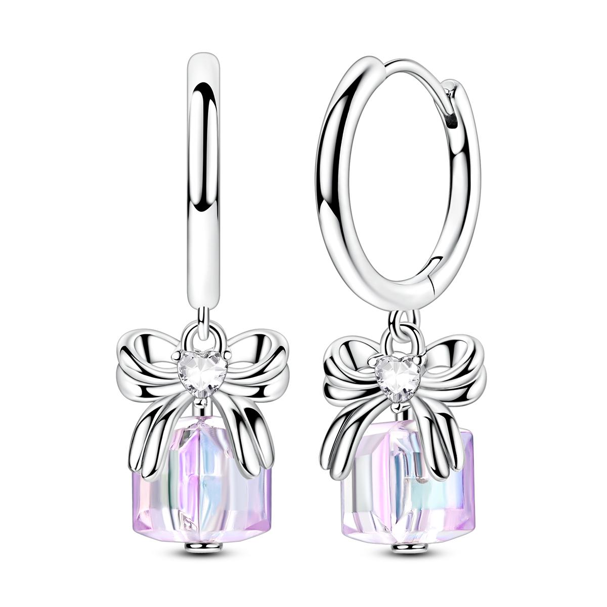 Woman Earring 925 Silver Eardrop Hoop Earring Sunflower Bee Bow Fashion Jewelry
Woman Earring 925 Silver Eardrop Hoop Earring Sunflower Bee Bow Fashion Jewelry