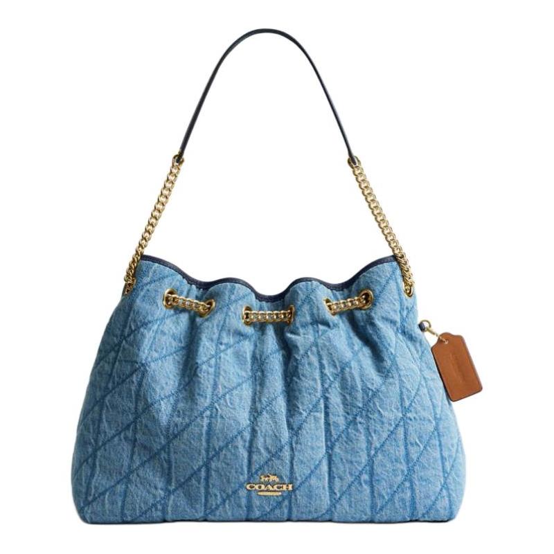 COACH Chain 35 Diamond Chain Underarm Bag Denim Shoulder Bag Large Women s Blue синій
COACH Chain 35 Diamond Chain Underarm Bag Denim Shoulder Bag Large Women s Blue синій