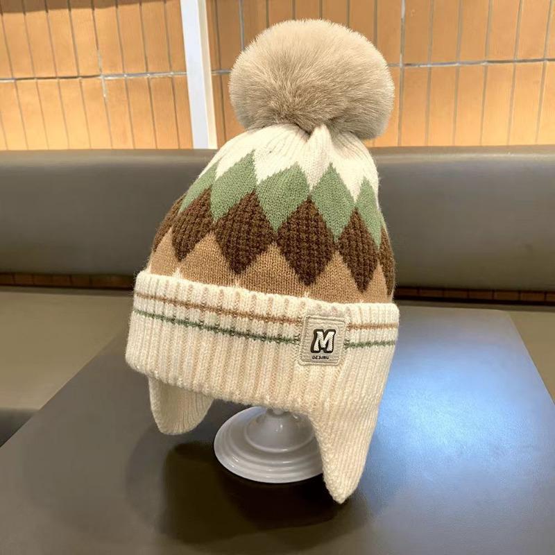 Winter children s warm hats autumn and winter boys and girls rhombus windproof ear hats baby knitted thickened wool hats
Winter children s warm hats autumn and winter boys and girls rhombus windproof ear hats baby knitted thickened wool hats