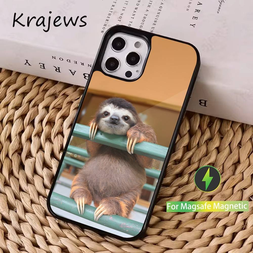 Cute Animal Sloth Case For iPhone 16,15,14,17,13,12,11,Pro,Max,Plus,Mini, Magsafe,Magnetic Wireless Charging Case iPhone14ProMax
Cute Animal Sloth Case For iPhone 16,15,14,17,13,12,11,Pro,Max,Plus,Mini, Magsafe,Magnetic Wireless Charging Case iPhone14ProMax